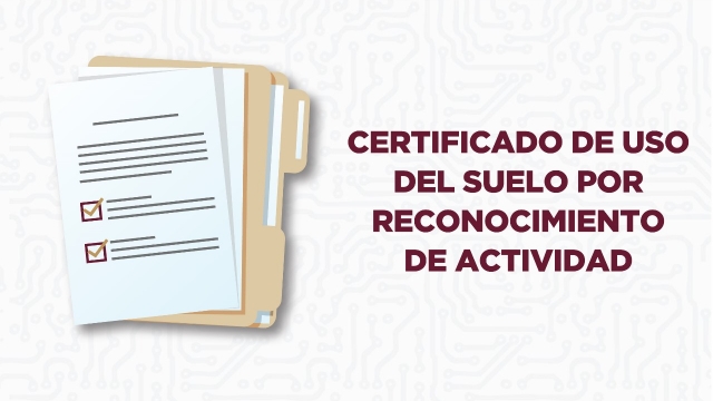Certificado por Reconocimiento de Actividad (digital)